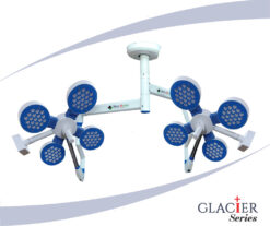 Glacier Round-4 Fin Double Dome LED Light